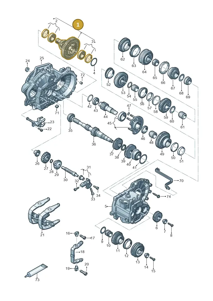 0A4409021AG — SEAT Ibiza FR (2017-) diagram 827315030, position 1