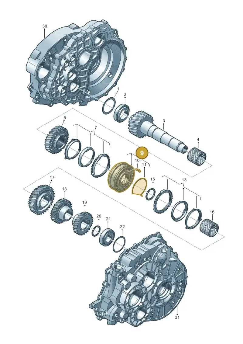 0A5311301G — SEAT Alhambra Stylance (2015-2022) diagram 863311270, position 9