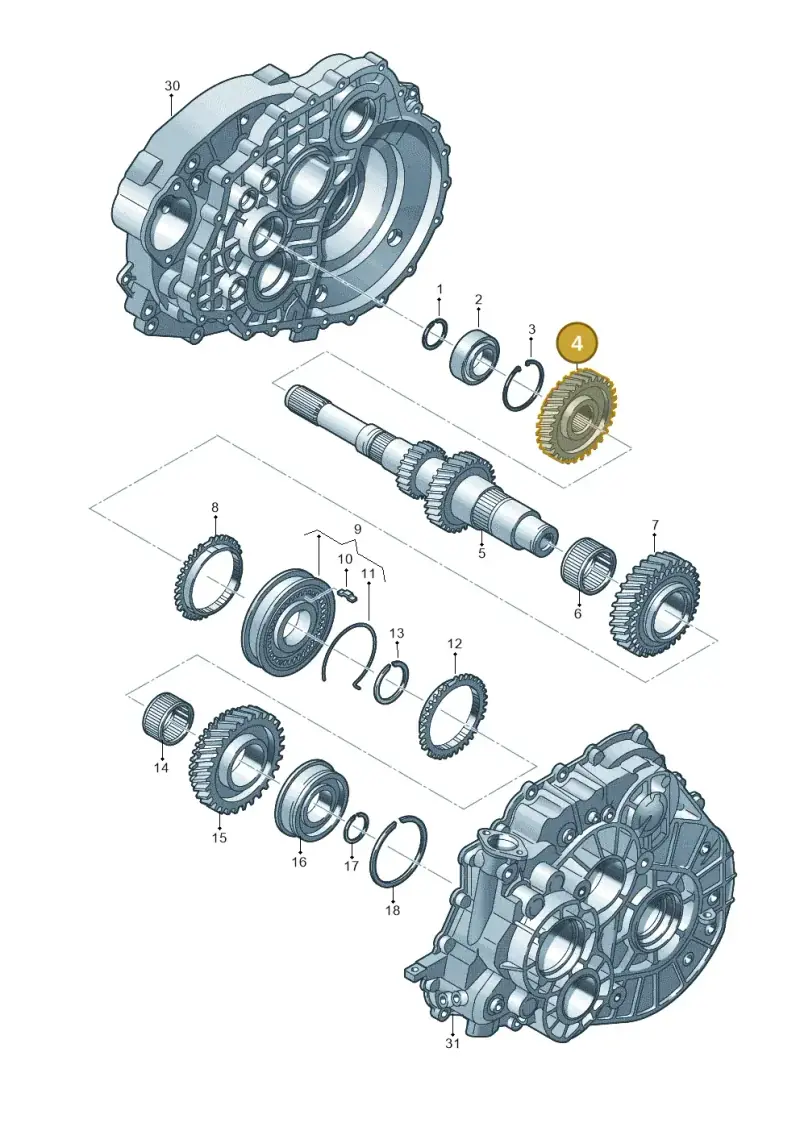 0A5311351A — SEAT Alhambra Stylance (2015-2022) diagram 863311250, position 4