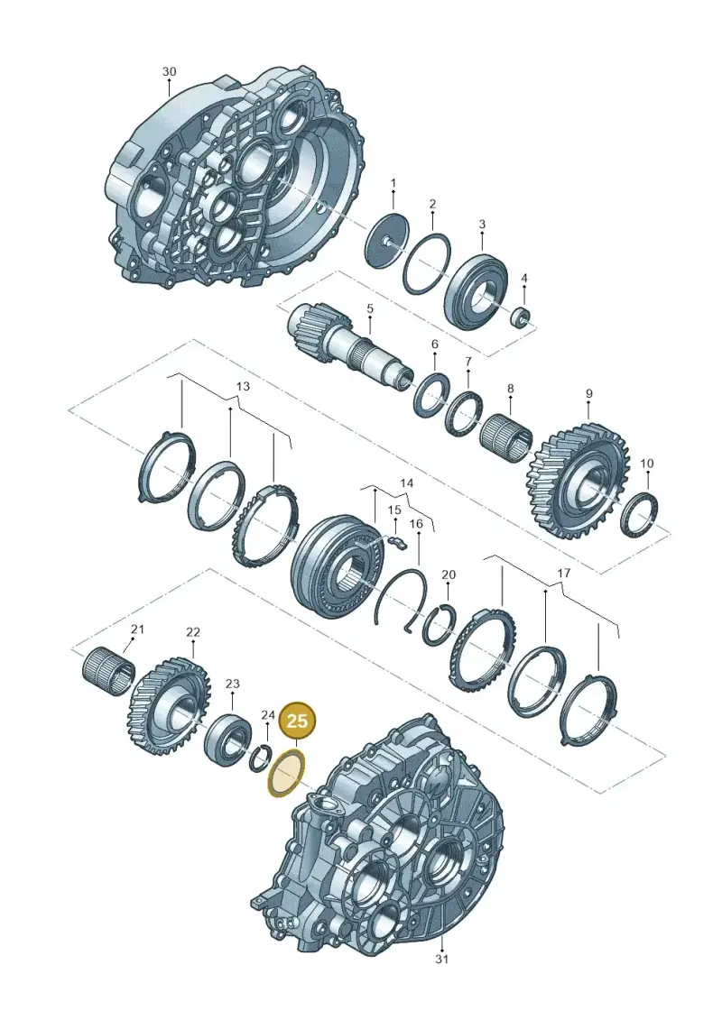 0A5398391 — SEAT Alhambra Stylance (2015-2022) diagram 732311260, position 25