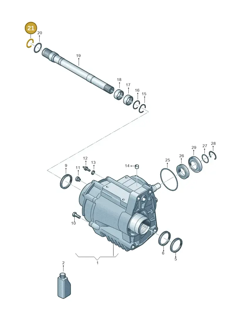 0A5409413D — SEAT Formentor TSI CUPRA (2020-) diagram 858409500, position 21