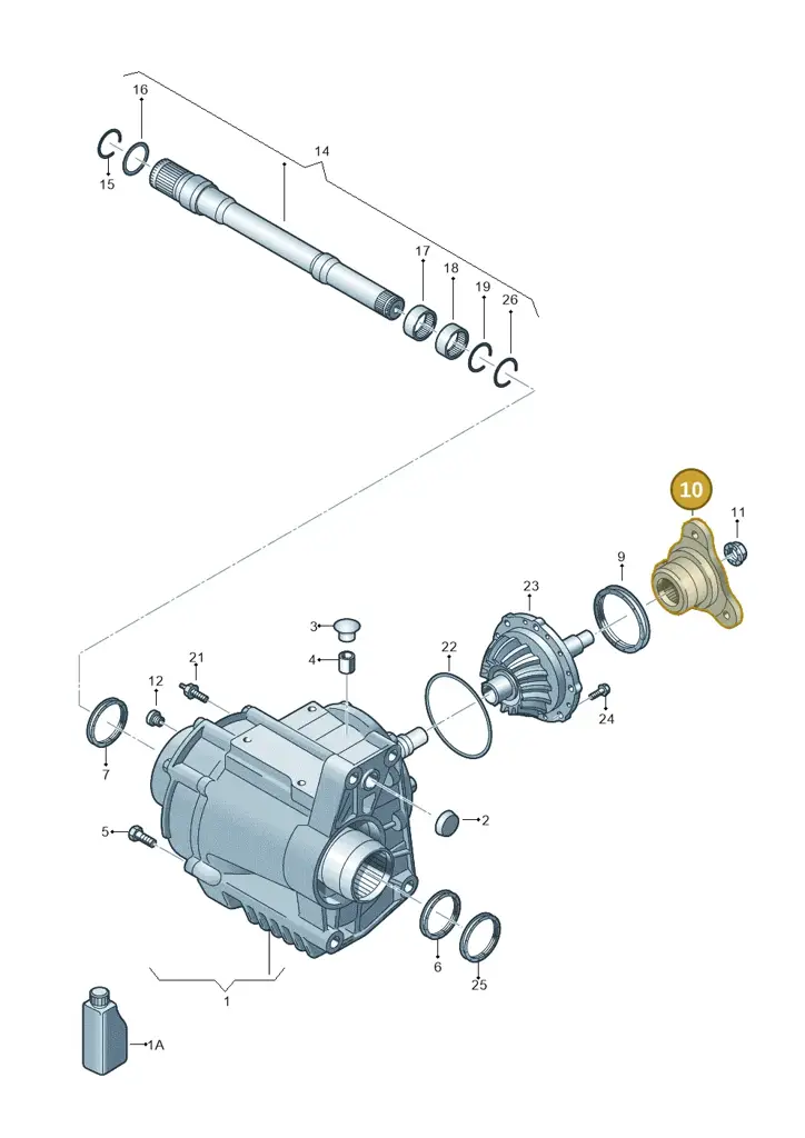 0A6409273D — SEAT Tarraco FR (2018-2024) diagram 728409500, position 10
