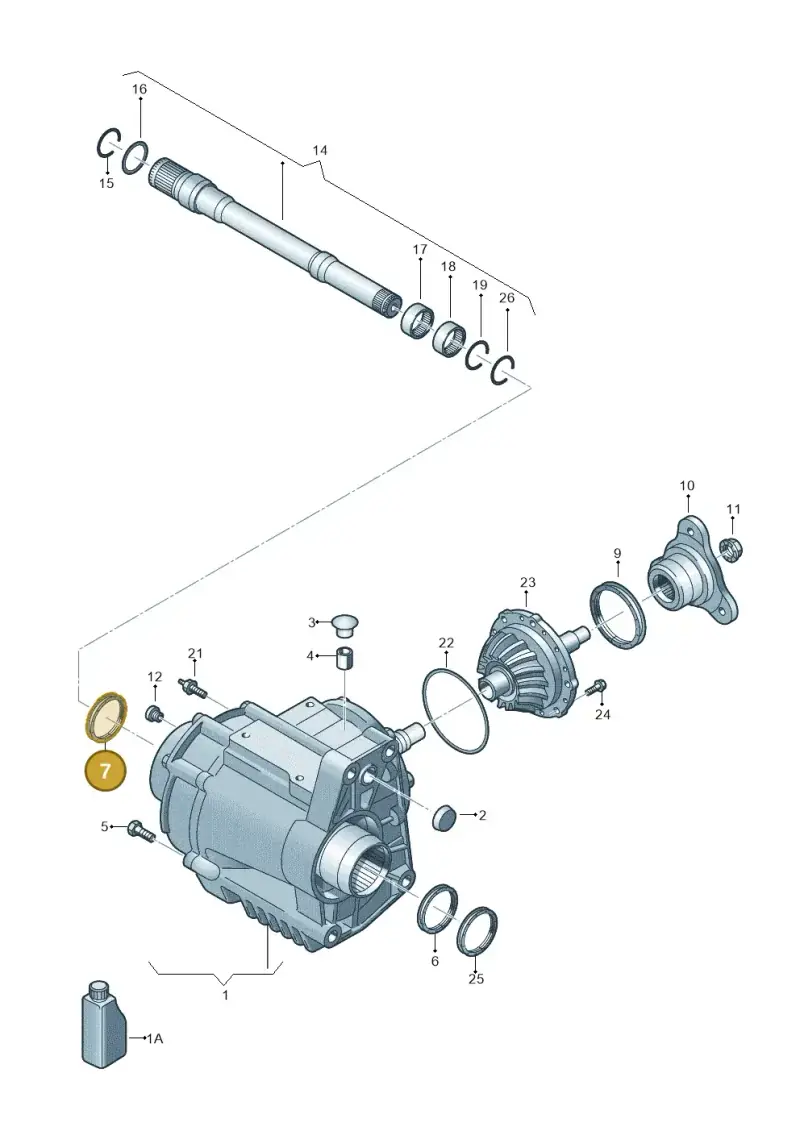 0A6409399B — SEAT Tarraco FR (2018-2024) diagram 728409500, position 7