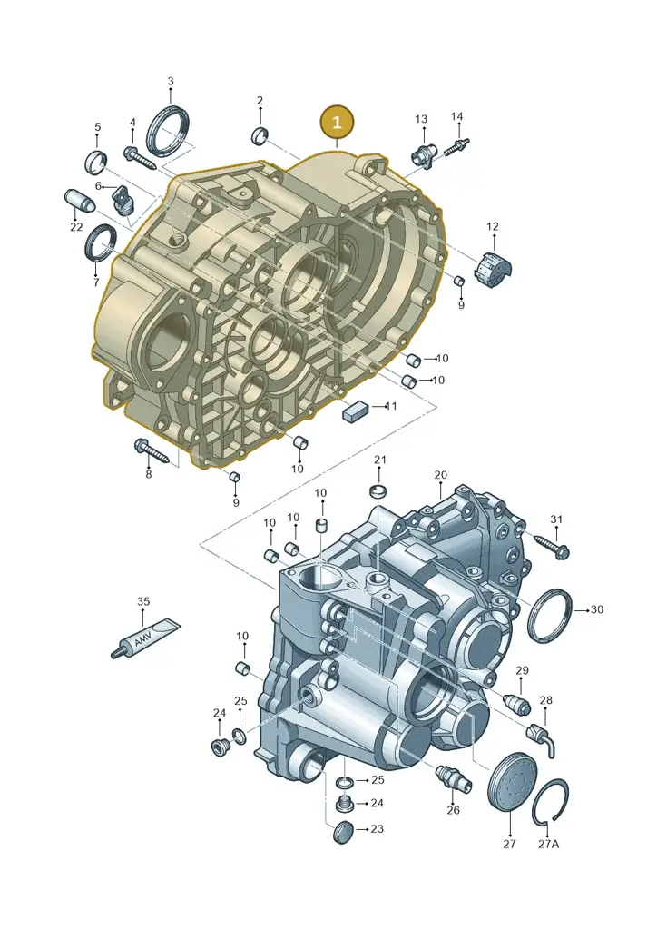 0A8301107F — SEAT Ibiza (2012-) diagram 406301300, position 1