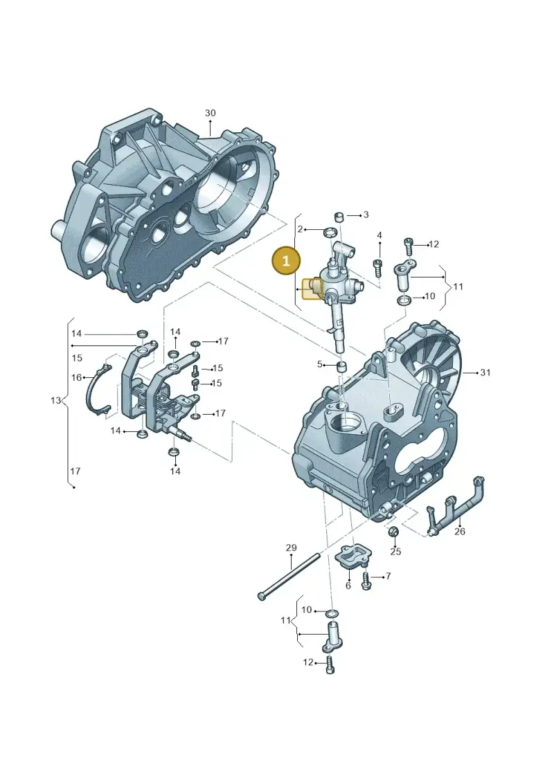 0AF301230K — SEAT Leon ST Stylance (2016-2020) diagram 747311840, position 1