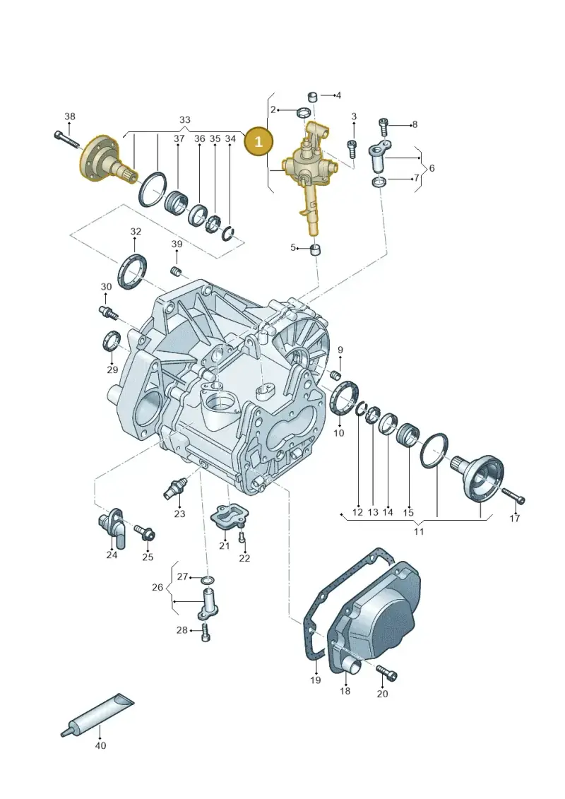 0AF301230K — SEAT Leon ST Stylance (2016-2020) diagram 827305050, position 1