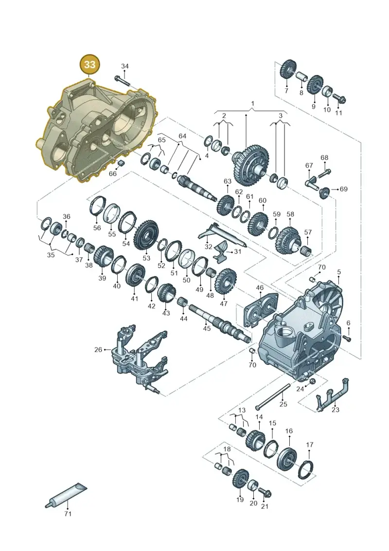 0AJ301107G — SEAT Leon style (2019-) diagram 827310030, position 33