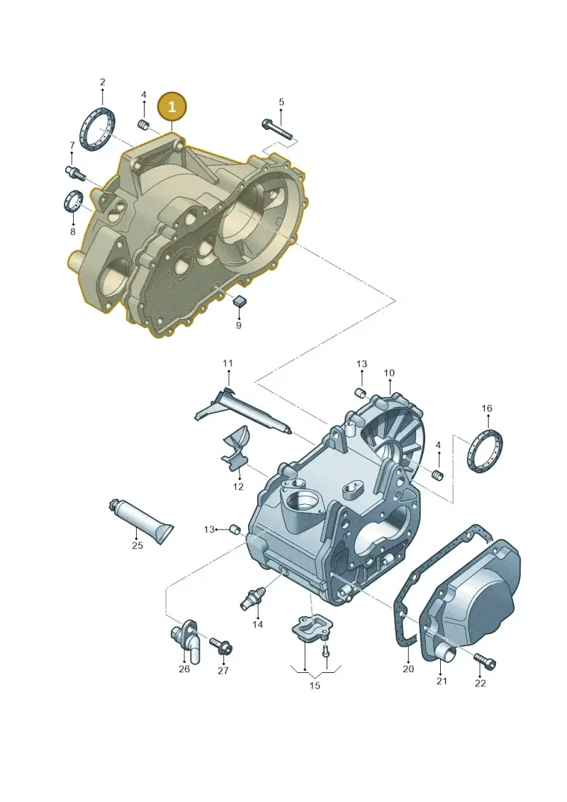 0AJ301107H — SEAT Leon ST Stylance (2016-2020) diagram 746301300, position 1