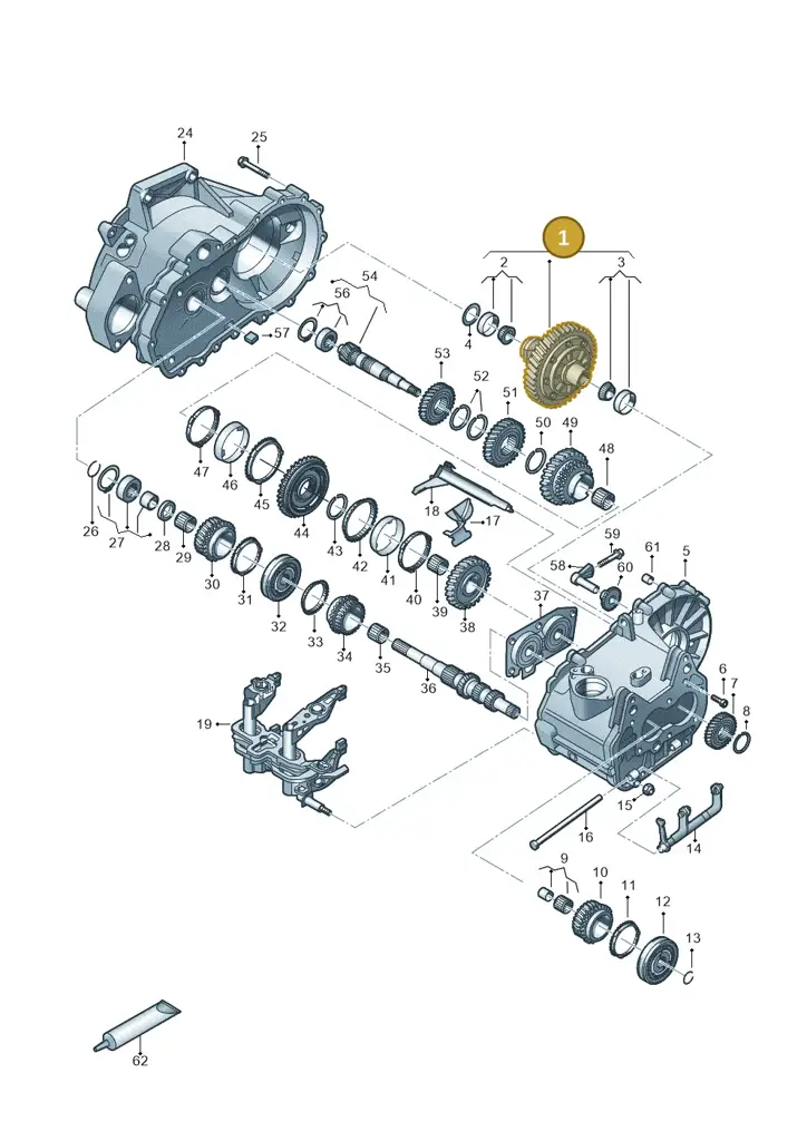 0AJ409021A — SEAT Leon style (2019-) diagram 827305060, position 1