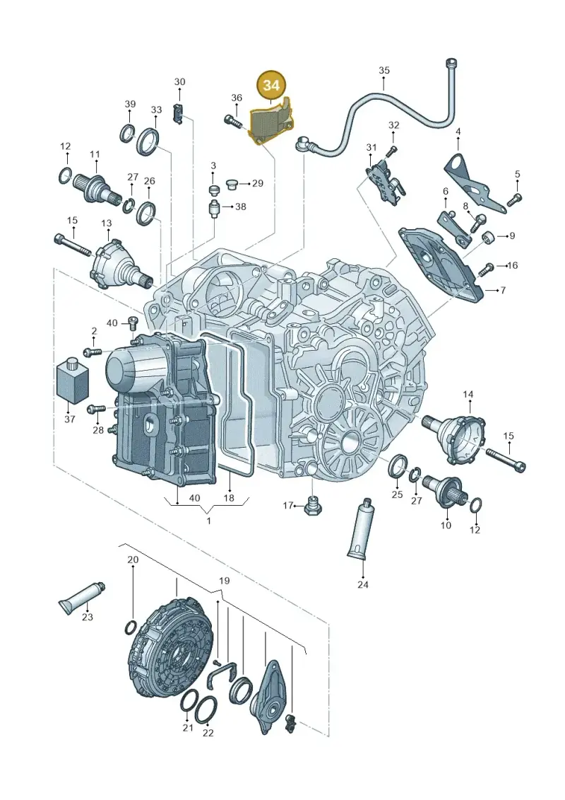 0AM325423B — SEAT Ateca Style (2016-) diagram 890321500, position 34