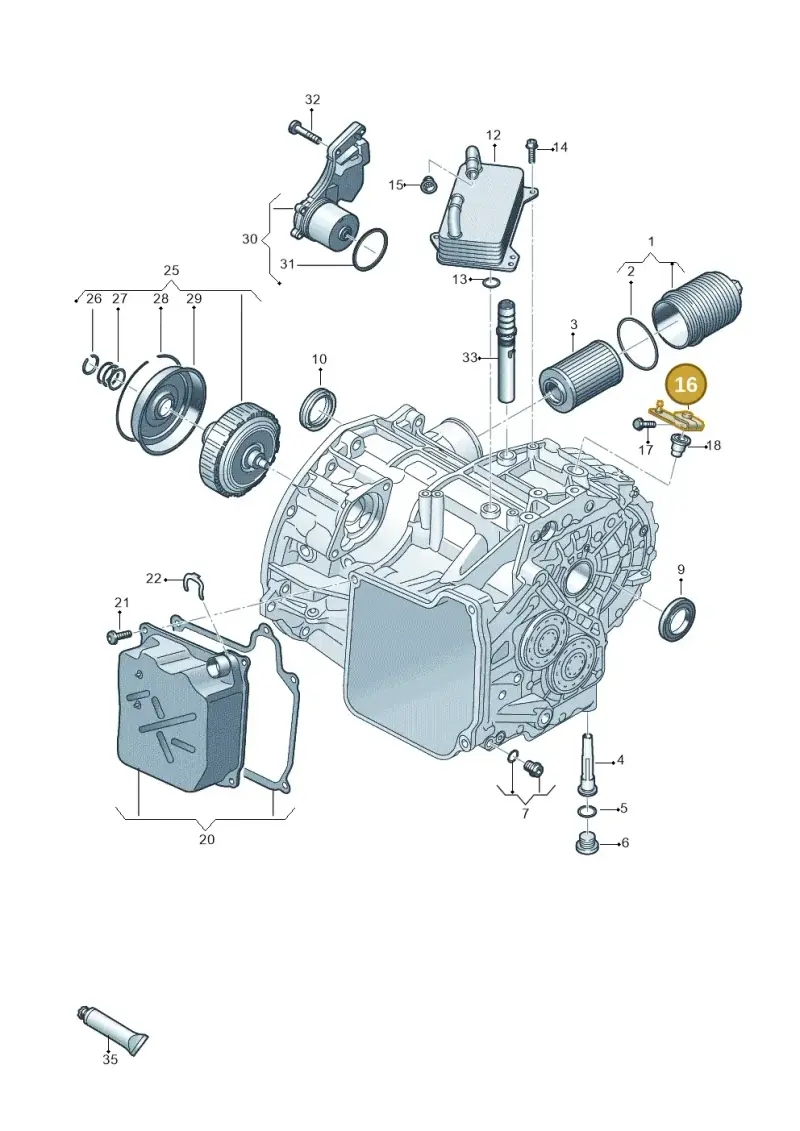 0BH321171 — SEAT Leon style (2019-) diagram 596300160, position 16