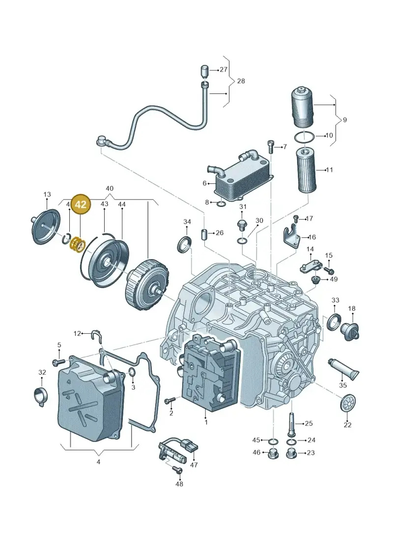 0BH398008 — SEAT Formentor TSI CUPRA (2020-) diagram 793321800, position 42
