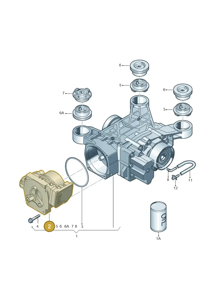 0BR525554A — Skoda Yeti (2013-2017) diagram 412525100, position 2