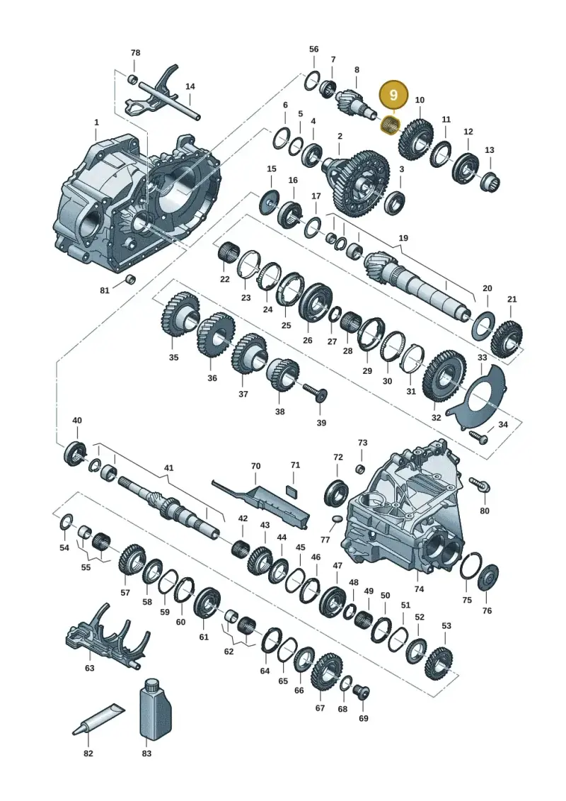 0C9311525B — SEAT Formentor TSI CUPRA (2020-) diagram 5h0311150, position 9