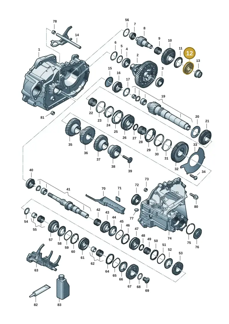 0C9311759E — SEAT Formentor TSI CUPRA (2020-) diagram 5h0311150, position 12