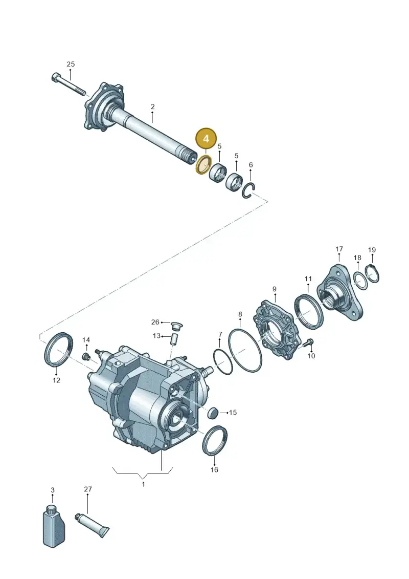 0CN409464 — SEAT Leon style (2019-) diagram 409053031, position 4