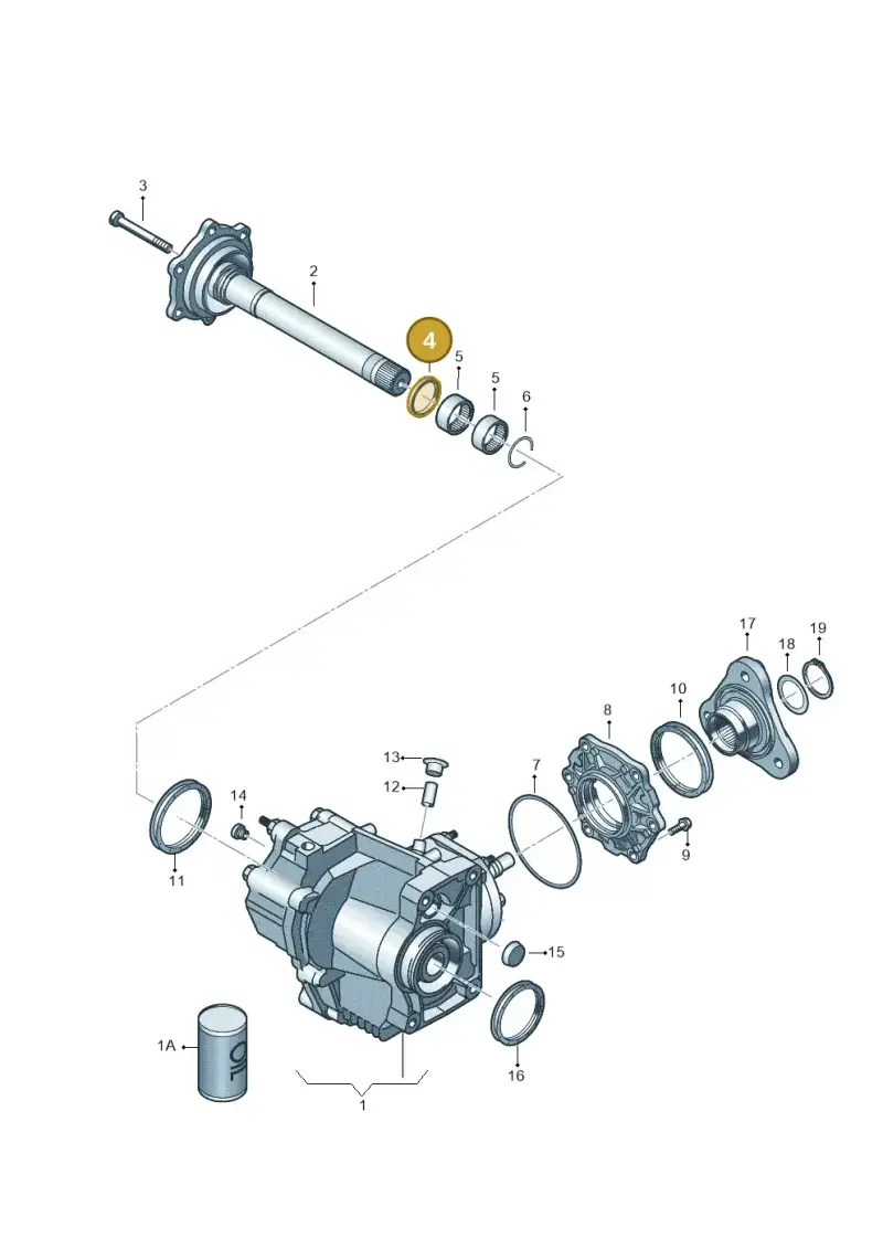 0CN409464 — SEAT Formentor TSI CUPRA (2020-) diagram 890409620, position 4
