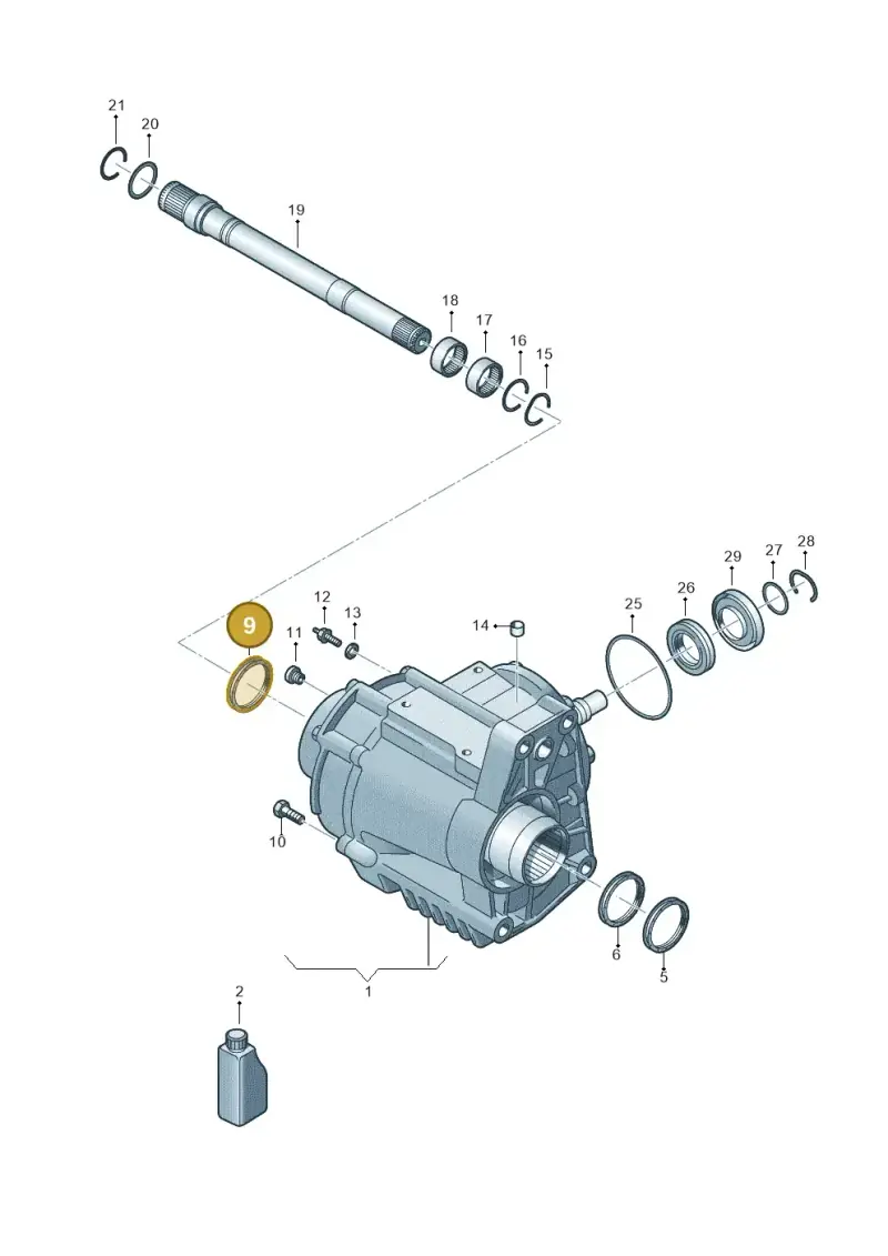 0CP409189B — SEAT Formentor TSI CUPRA (2020-) diagram 858409500, position 9