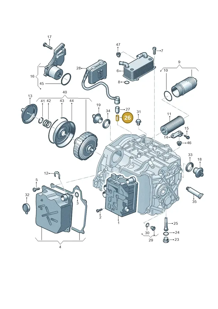 0GC301047B — SEAT Ateca Style (2016-) diagram 890321550, position 26