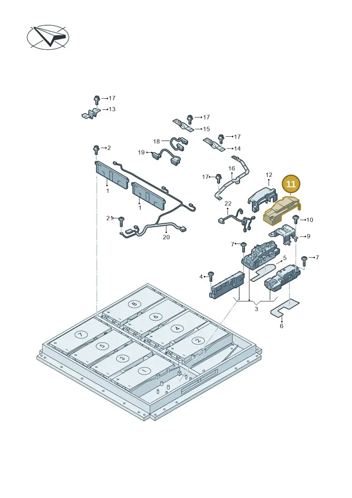 0Z1915521M — SEAT EBoost CUPRA (2021-) diagram 055915062, position 11