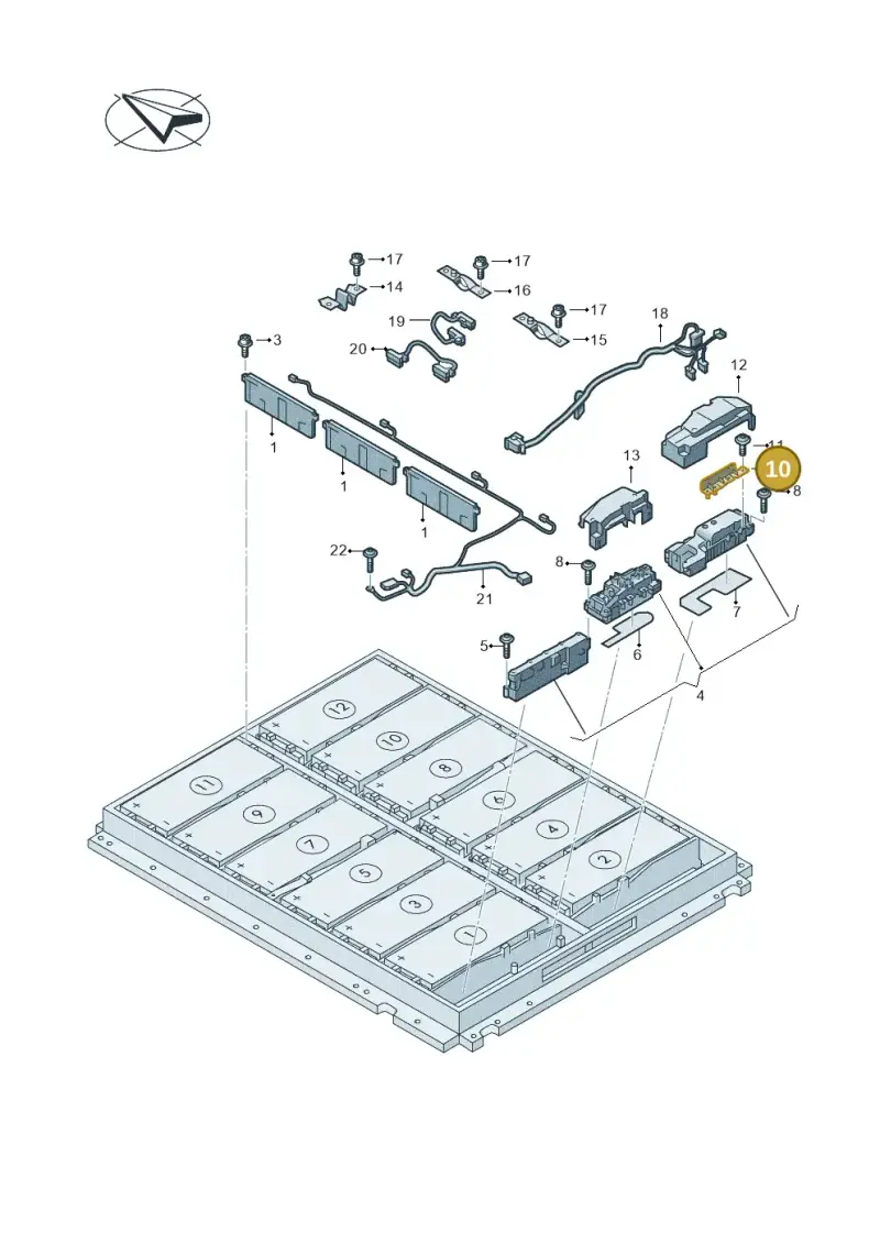 0Z1937558BC — SEAT EBoost CUPRA (2021-) diagram 082915081, position 10