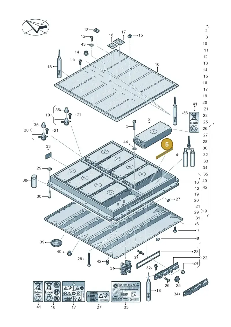 0Z1998474 — SEAT EBoost CUPRA (2021-) diagram 062915050, position 5
