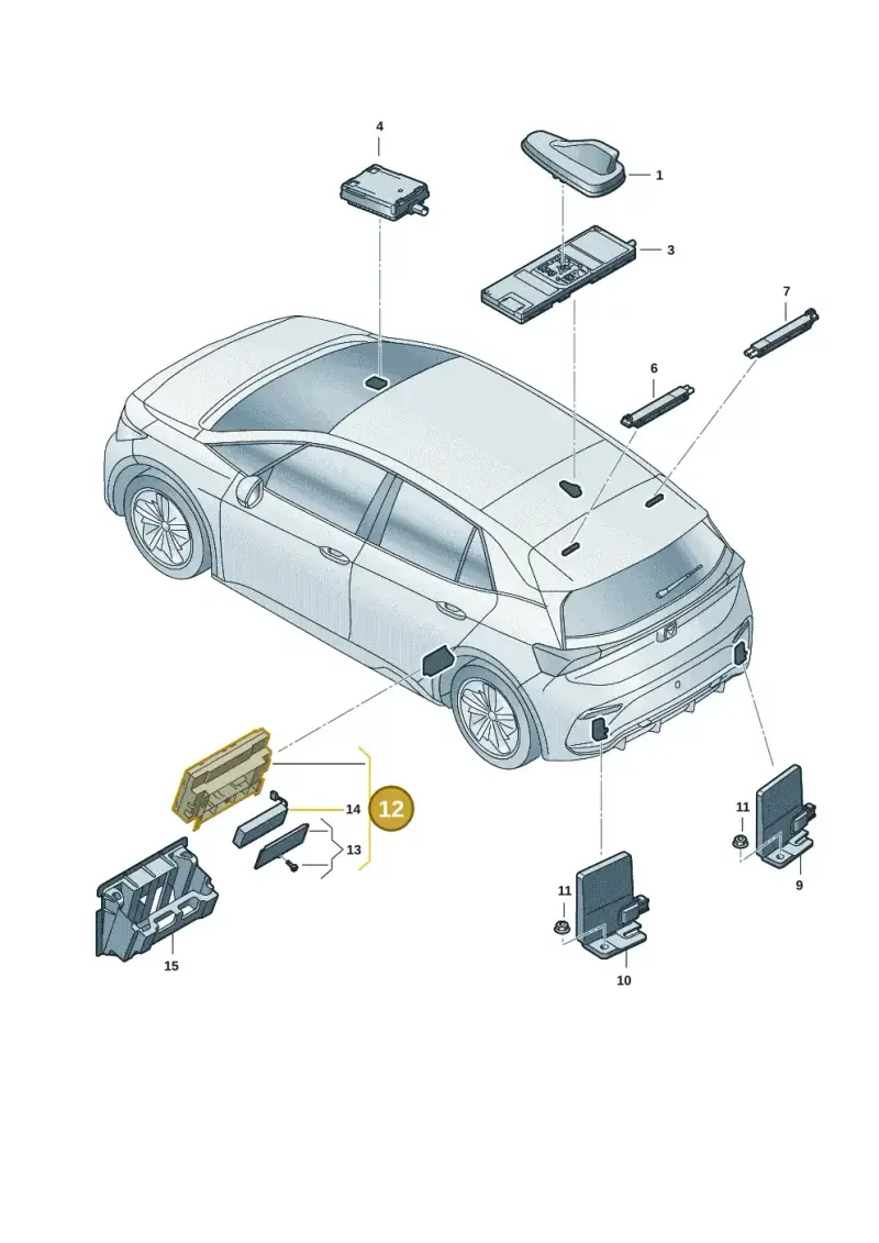 10A035284E — SEAT EBoost CUPRA (2021-) diagram 10s035010, position 12