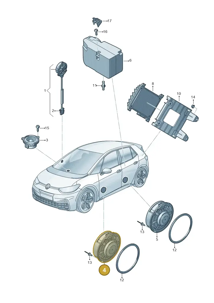10A035453 — SEAT EBoost CUPRA (2021-) diagram 10a035035, position 4
