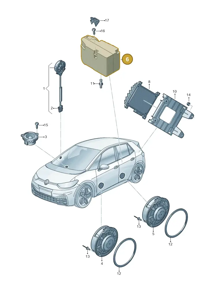 10A035621 — SEAT EBoost CUPRA (2021-) diagram 10a035035, position 6