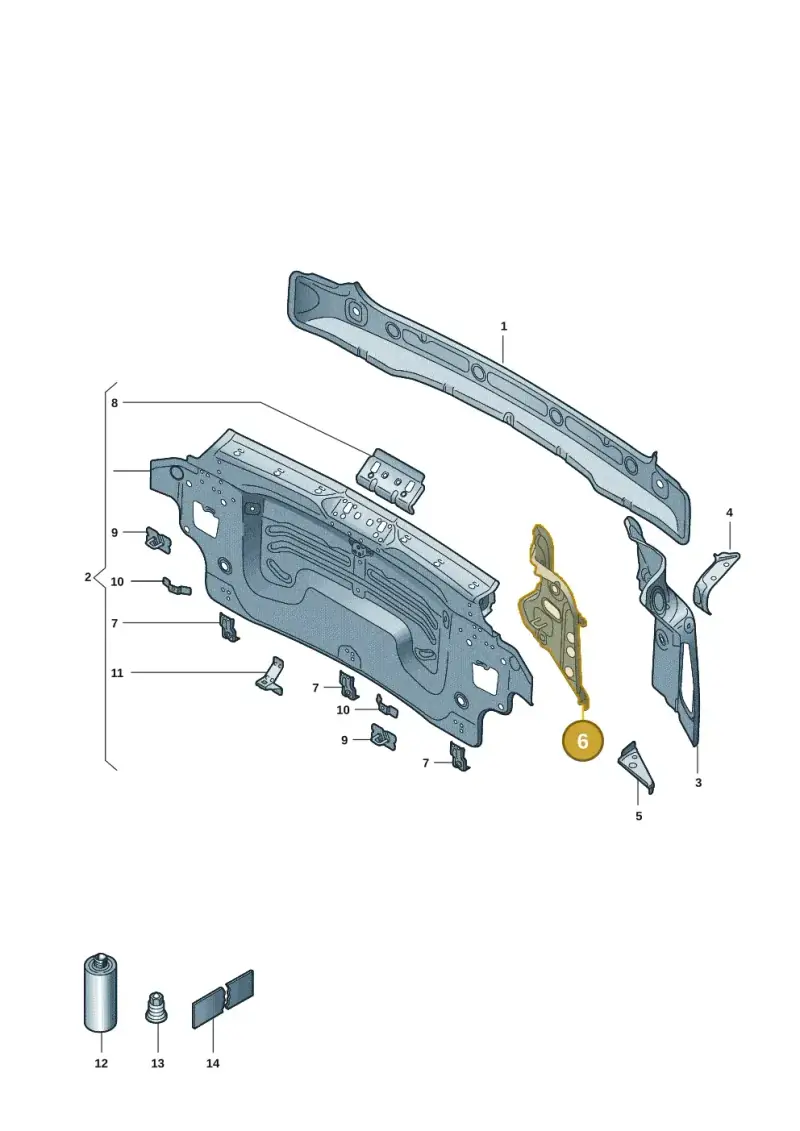 10A813331 — SEAT EBoost CUPRA (2021-) diagram 10a813000, position 6