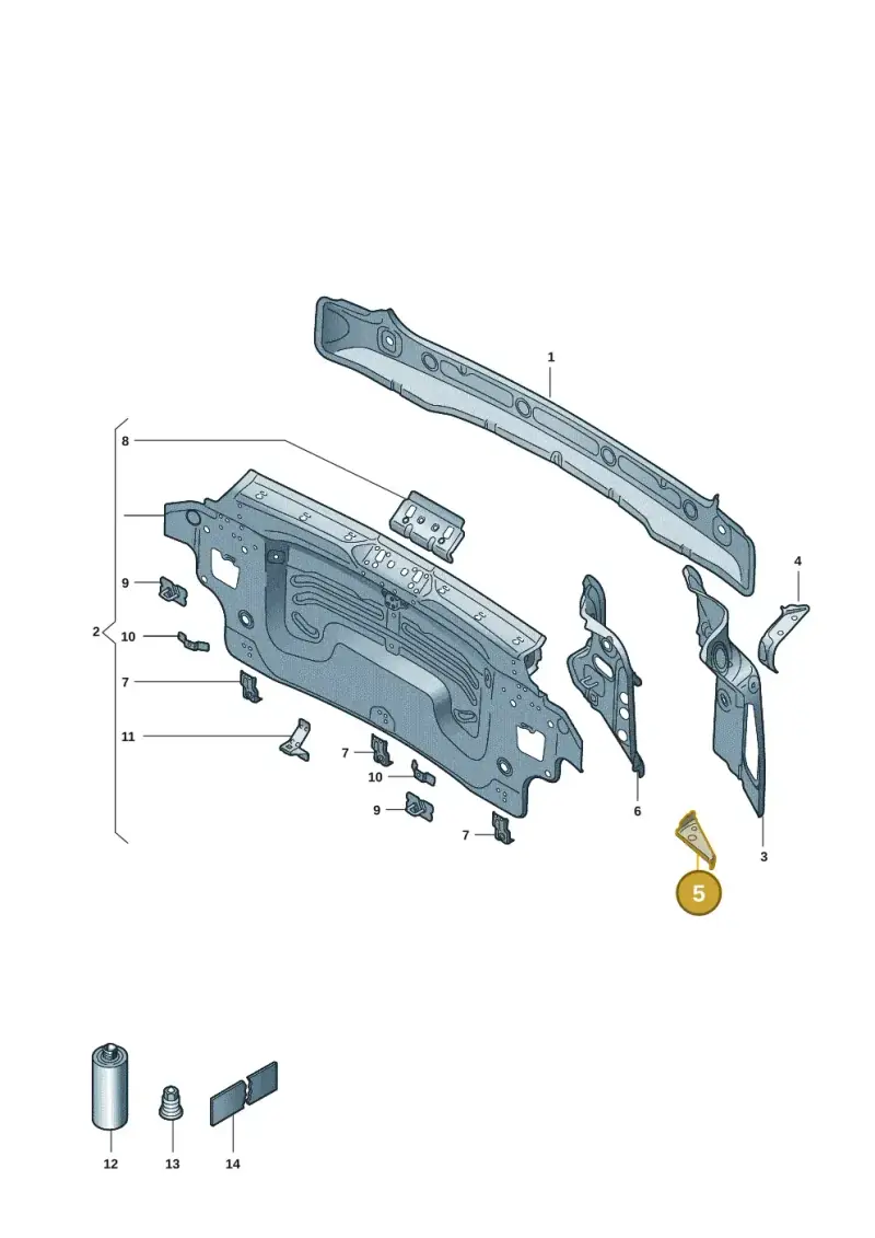 10A813394 — SEAT EBoost CUPRA (2021-) diagram 10a813000, position 5
