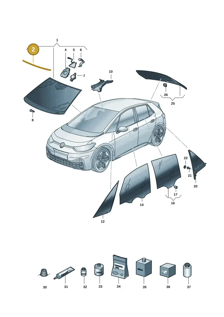 10A845132 — SEAT EBoost CUPRA (2021-) diagram 10a845000, position 2