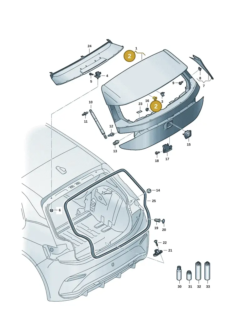 10A853586 — SEAT EBoost CUPRA (2021-) diagram 10s827000, position 2