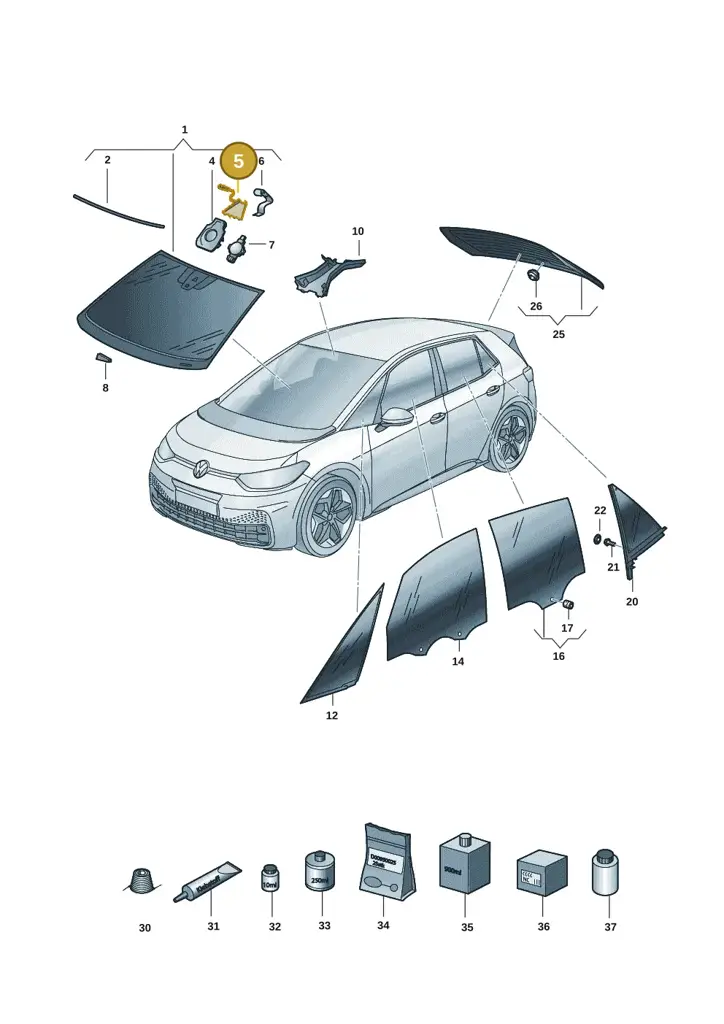 10A862505 — SEAT EBoost CUPRA (2021-) diagram 10a845000, position 5