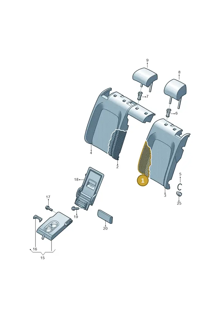 10A885775B — SEAT EBoost CUPRA (2021-) diagram 813885800, position 1