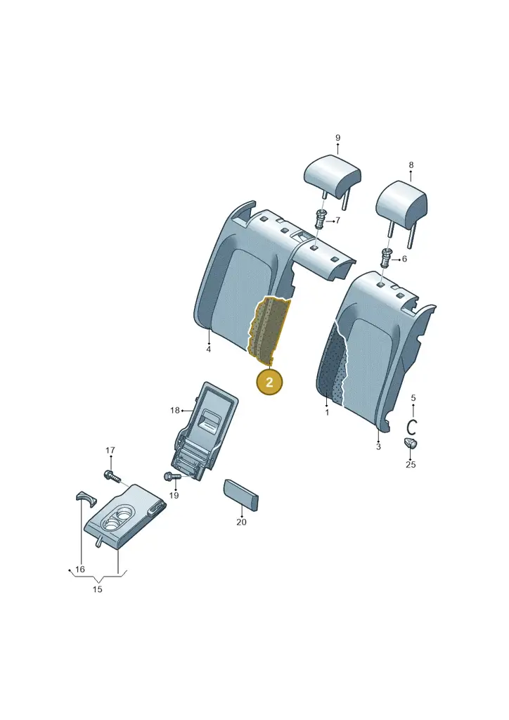 10A885776A — SEAT EBoost CUPRA (2021-) diagram 813885800, position 2