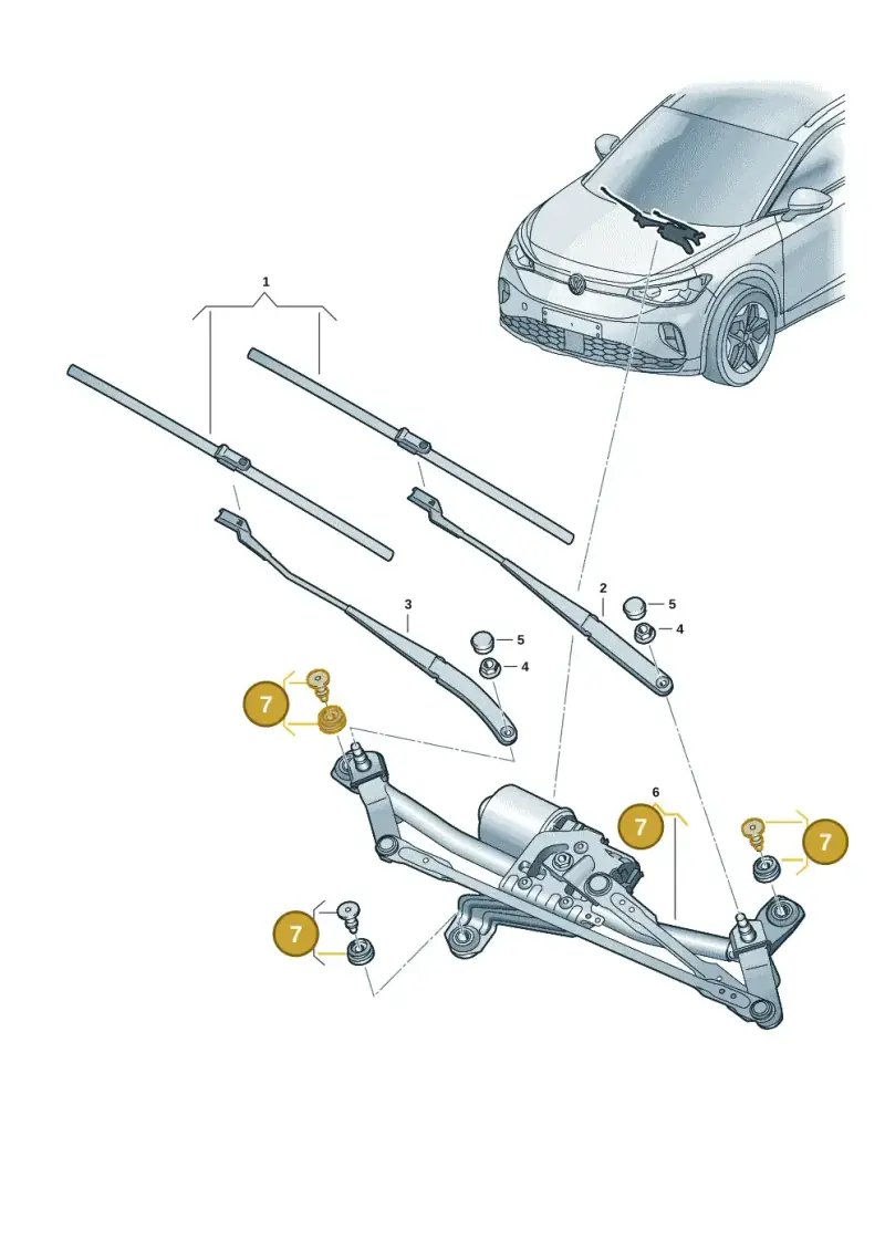 10A998754 — SEAT Tavascan Cupra (2023-) diagram 11a955000, position 7