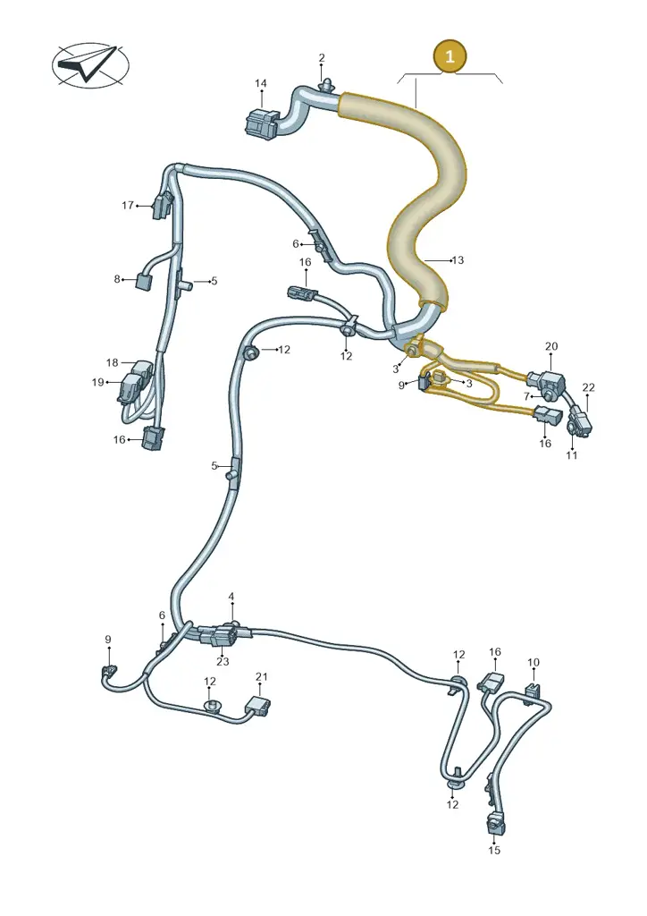 10B971391G — SEAT EBoost CUPRA (2021-) diagram 10a972027, position 1