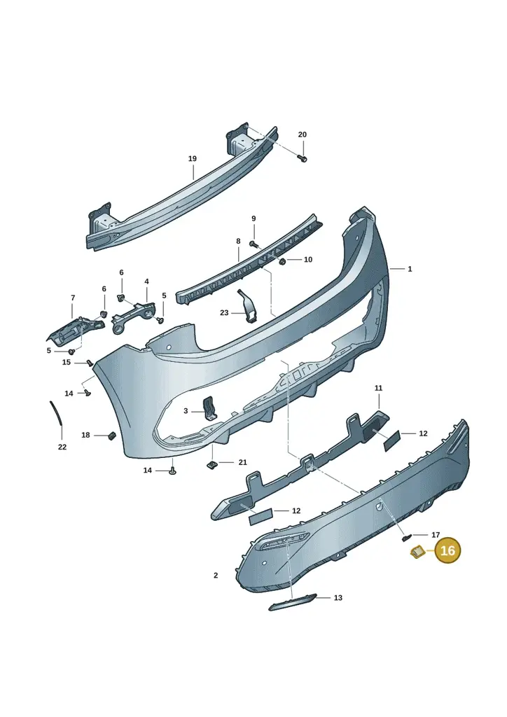 10E807210A — SEAT EBoost CUPRA (2021-) diagram 10s807050, position 16