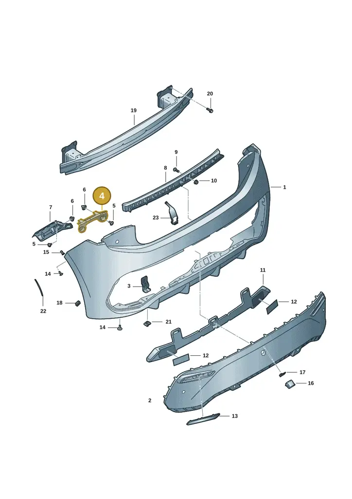 10E807394A — SEAT EBoost CUPRA (2021-) diagram 10s807050, position 4