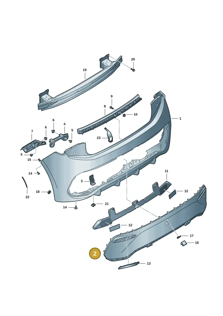 10E807521F8ET — SEAT EBoost CUPRA (2021-) diagram 10s807050, position 2