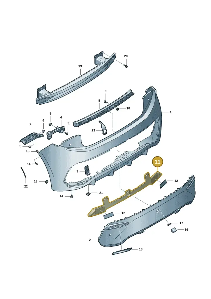 10E807573 — SEAT EBoost CUPRA (2021-) diagram 10s807050, position 11