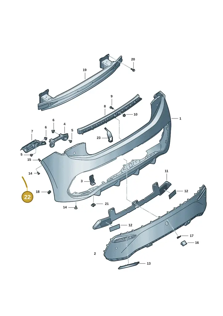 10E8078379B9 — SEAT EBoost CUPRA (2021-) diagram 10s807050, position 22