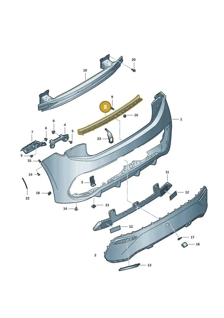 10E807863A — SEAT EBoost CUPRA (2021-) diagram 10s807050, position 8