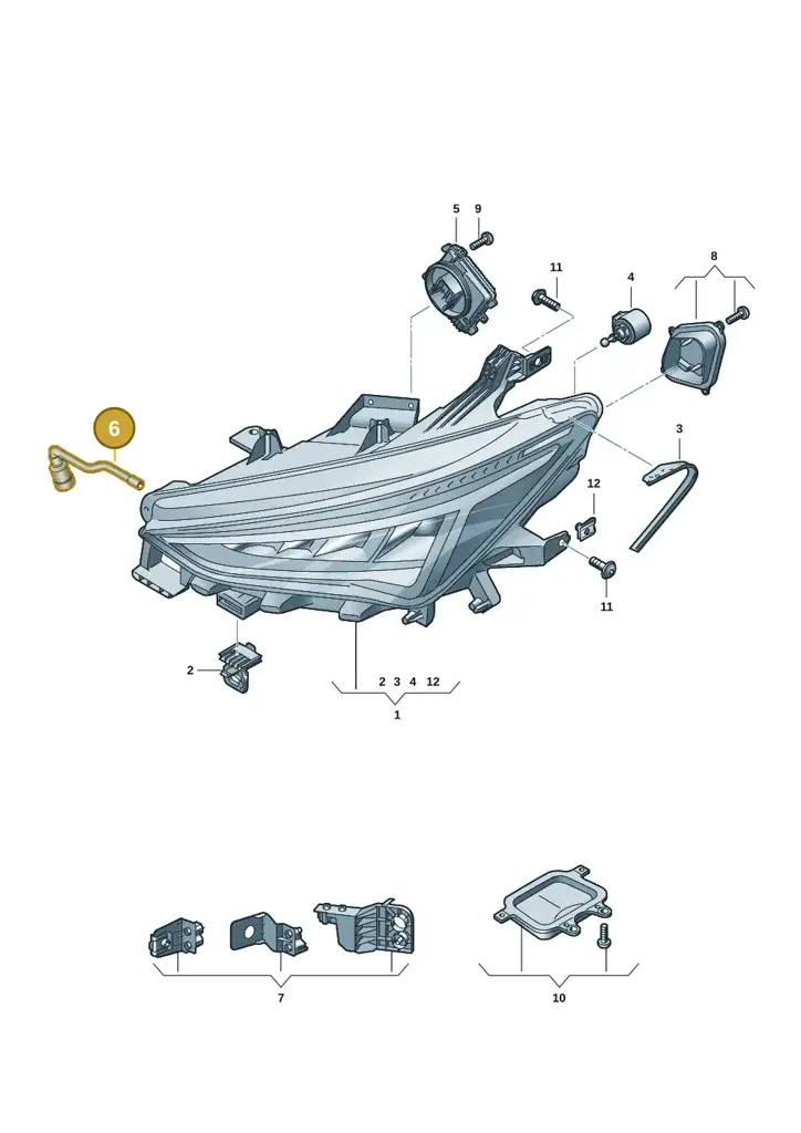 10E941717 — SEAT EBoost CUPRA (2021-) diagram 10s941000, position 6