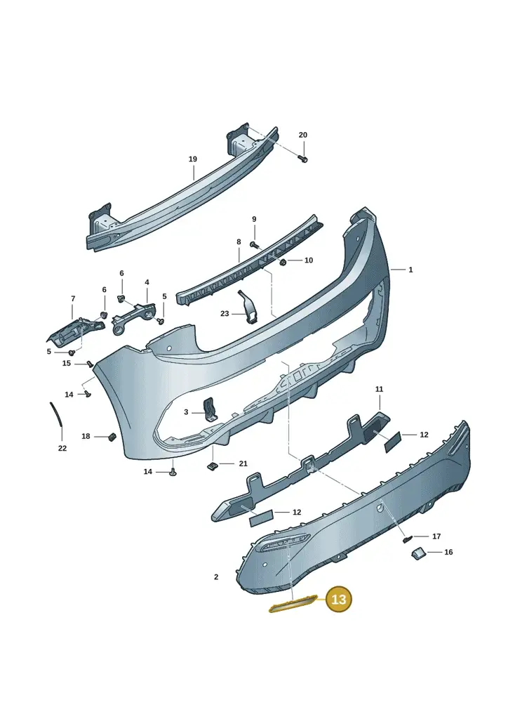 10E945105A — SEAT EBoost CUPRA (2021-) diagram 10s807050, position 13