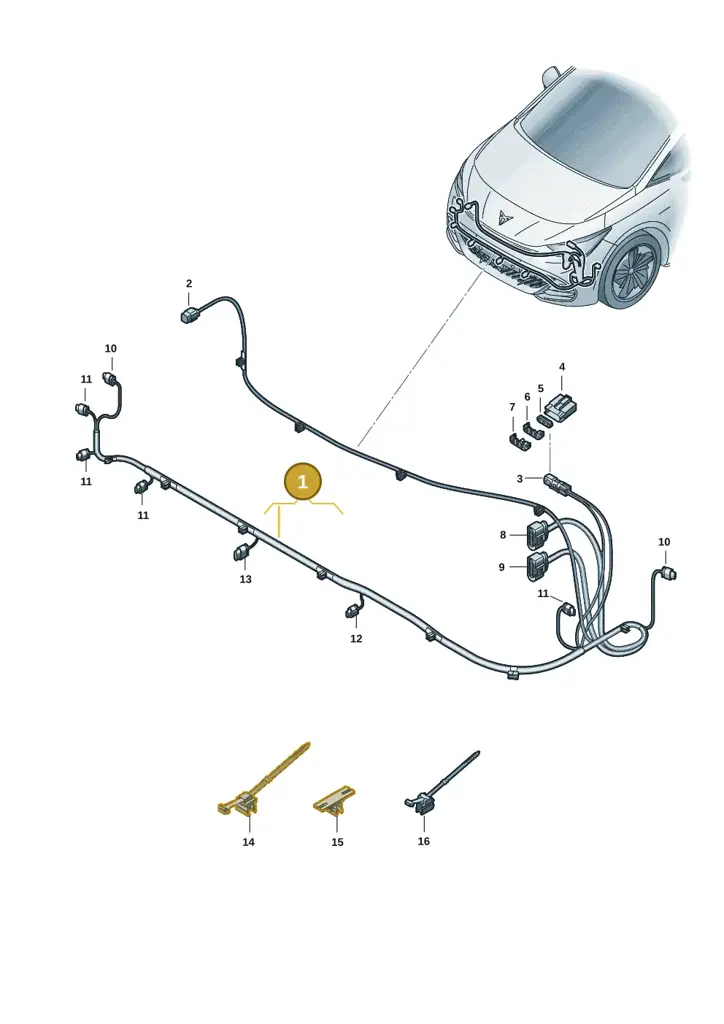 10E971095F — SEAT EBoost CUPRA (2021-) diagram 10s971000, position 1