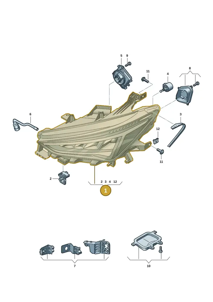 10F941773 — SEAT EBoost CUPRA (2021-) diagram 10s941000, position 1