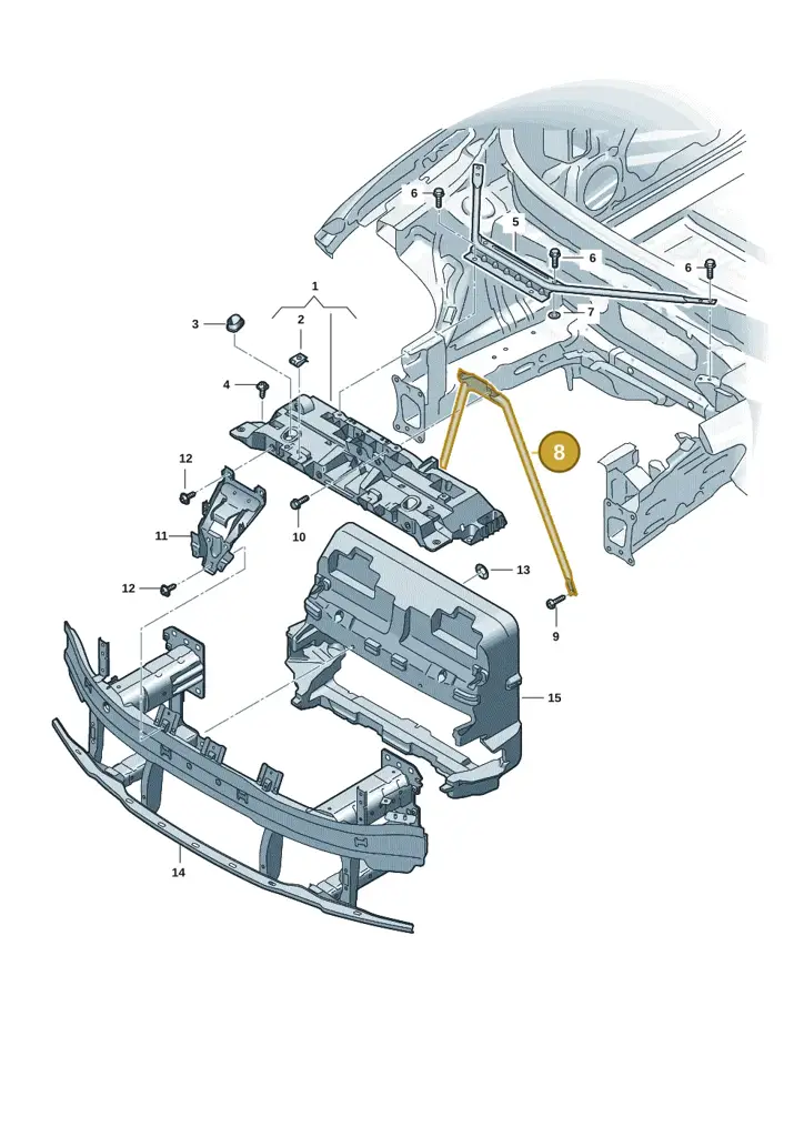 11H805303 — SEAT CUPRA Tavascan (2023-) diagram 20h805000, position 8