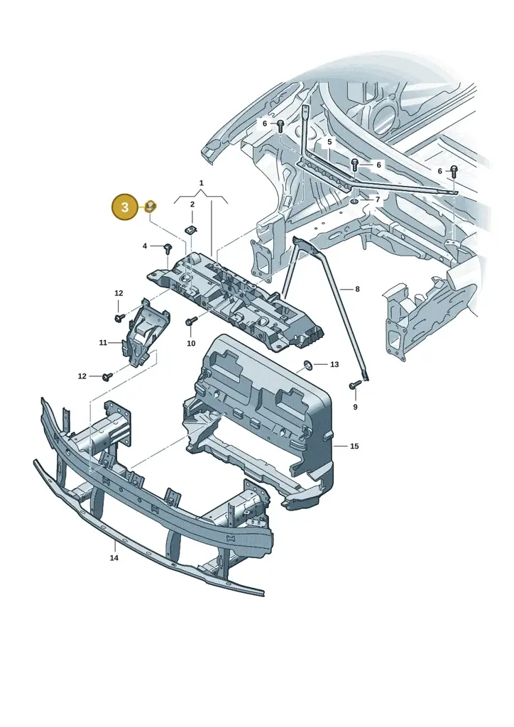 11H805367 — SEAT CUPRA Tavascan (2023-) diagram 20h805000, position 3